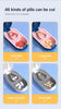 Pill Cutter Splitter Portable Pill Divider Compartment Box Tablet Divider Medicine Tool Kit
