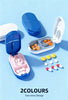 Pill Cutter Splitter Portable Pill Divider Compartment Box Tablet Divider Medicine Tool Kit